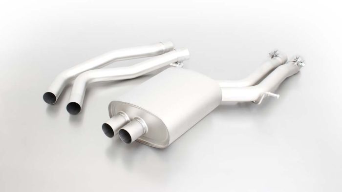 Remus Audi S4 Quattro Avant (B8) 3.0L TFSI (10+) & S5 Quattro (07+) Resonated Turbo-Back Exhaust