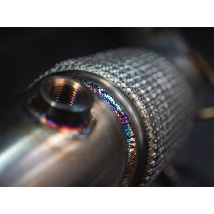 VW Polo GTI (AW) Mk6 2.0 TSI (19>) Sports Cat / De-Cat Front Downpipe (incl PPF delete) Performance Exhaust