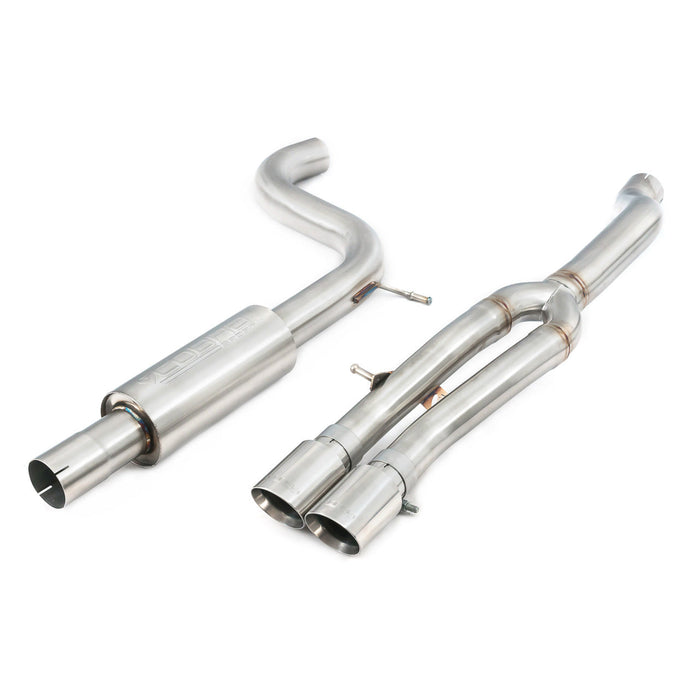 VW Polo GTI (AW) Mk6 2.0 TSI (17-18 Pre-GPF Models) Venom Rear Box Delete Race Cat Back Performance Exhaust