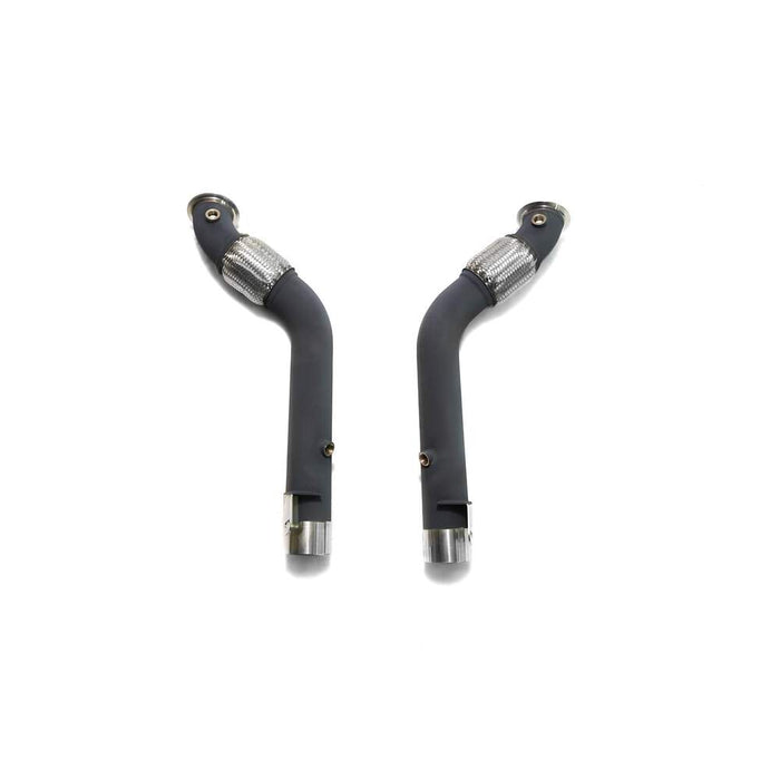 Armytrix Ceramic Coated High-flow Performance De-catted Down Pipe for Ferrari 488 GTB / Spider (2015-2020) - FS488-DDC