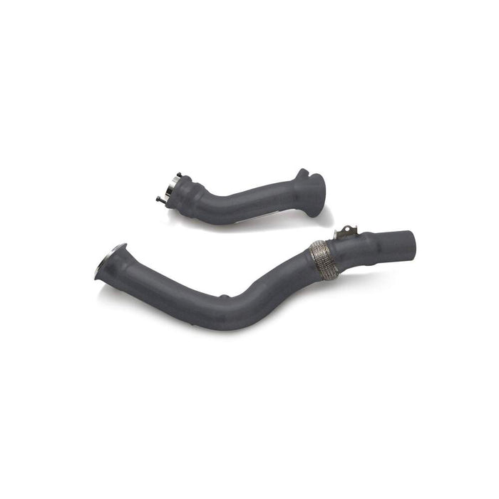 Armytrix Ceramic Coated High-flow performance de-catted down pipe with cat simulator for BMW F87 M2 Competition (2019-2022) - BMF8M-DDC