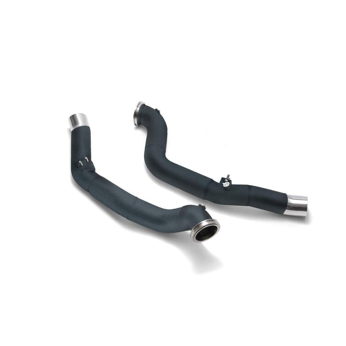 Armytrix Ceramic Coated High-flow performance de-catted down pipe with cat simulator for Maserati Ghibli (2013-2018) - MG572-DDC