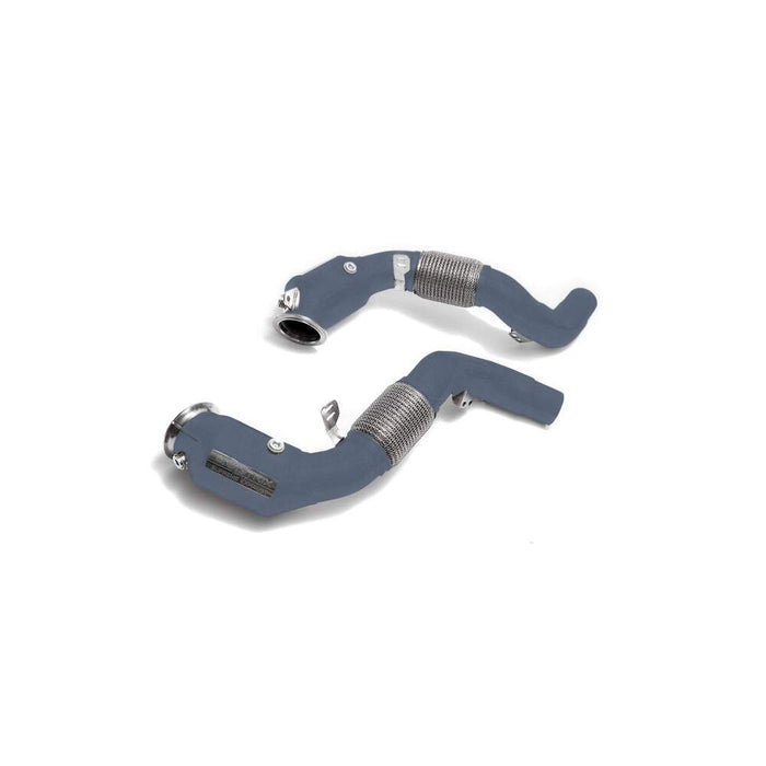 Armytrix Ceramic Coated High-flow Performance De-catted Down Pipe with Cat Simulator (Please consult before purchase) for BMW G14/G15 M850i xDrive (OE valve control)(Non-OPF) (2018-present)