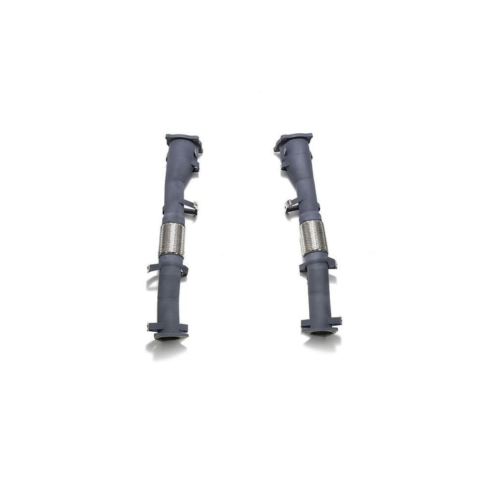 Armytrix Ceramic Coated High-Flow Performance De-catted Pipe with Cat-simulator for Honda (Acura) NSX MK2 (2016-present) - HNNC1-DDSC