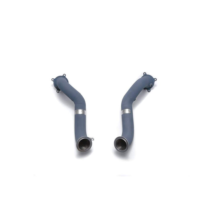 Armytrix Ceramic Coated High-flow Performance De-catted Pipe with Cat-simulator for McLaren 765LT (2020-present) - MC7XS-DDC