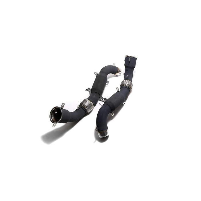 Armytrix Ceramic Coated High-flow Performance De-catted Pipe With Cat-simulator for McLaren MP4-12C (2011-2014) - MCMP4-DDC
