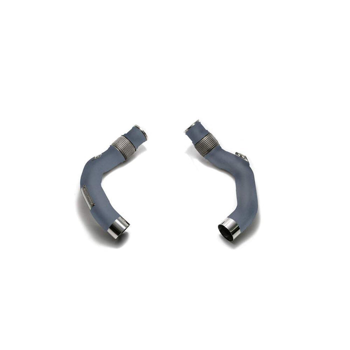 Armytrix Ceramic Coated Secondary De-catted Down Pipe for BMW F90 M5 (2017-2024) - BMF9M-DDC2