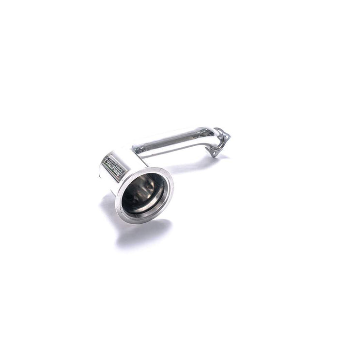 Armytrix High-flow De-catted Down pipe w/ cat-simulator for Porsche Panamera 971 3.0L V6 Turbo (2017-present) - P71T1-DD