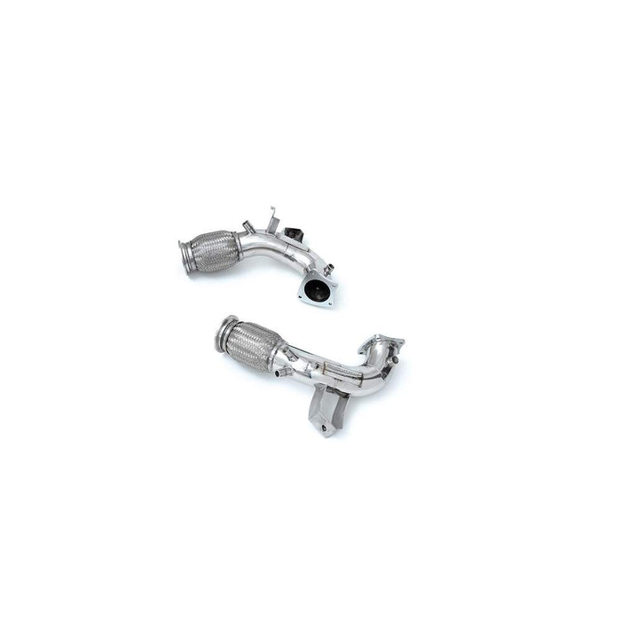 Armytrix High-flow De-catted Pipes with Cat Simulator (OPF) for Audi R8 MKII V10 Performance Coupe/Spyder OPF (2019-Present) - AUR1P-DD