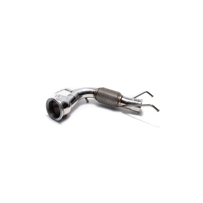 Armytrix High-flow performance de-catted down pipe with cat simulator Euro 6 for MINI Cooper S F55 2.0 turbo (2014-2018) - MNF53-6DD