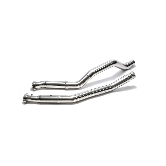 Armytrix High-flow Performance De-catted Down-pipe with Cat-simulator for Mercedes-AMG W166/C292 GLE63 SUV/Coupe (2016-2019) - MB926-DD