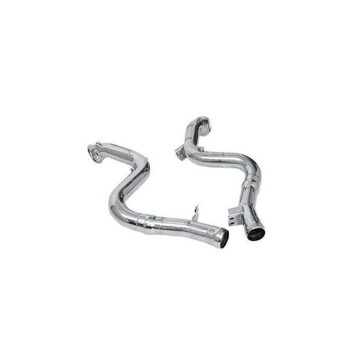Armytrix High-flow Performance De-catted Down-Pipe with Cat-simulator for Mercedes-AMG W222 S63 (2017-2020) - MB226-DD