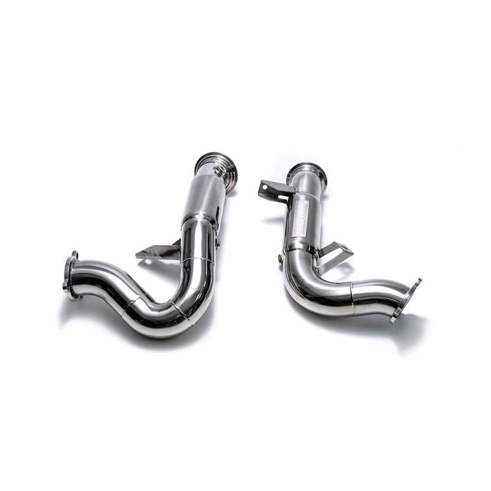 Armytrix High-flow Performance De-catted down pipe with Cat-simulator for Porsche Macan Turbo 3.6 V6 Turbo (2014-2018) - PM36T-DD
