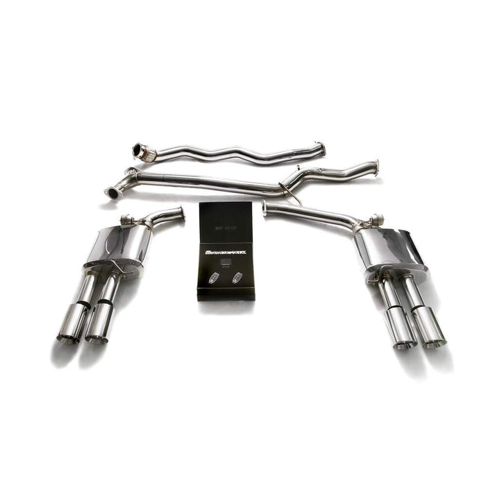 Armytrix Valvetronic Exhaust System for Audi A4 B8 1.8 TFSI Sedan/Avant (2008-2015) - AUB84-QS11C