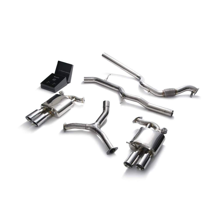 Armytrix Valvetronic Exhaust System for Audi/A4/B9 2.0 TFSI Sedan/ Avant (4WD) (2016-Present) - AU944-QS11C