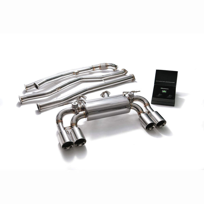 Armytrix Valvetronic Exhaust System for BMW F87 M2 (2016-2018) - BMF87-QS38C