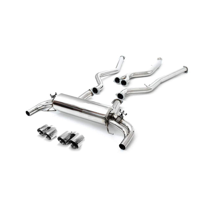 Armytrix Valvetronic Exhaust System for BMW G22 M440i OPF (2021-Present) - BMG246D-QS26C