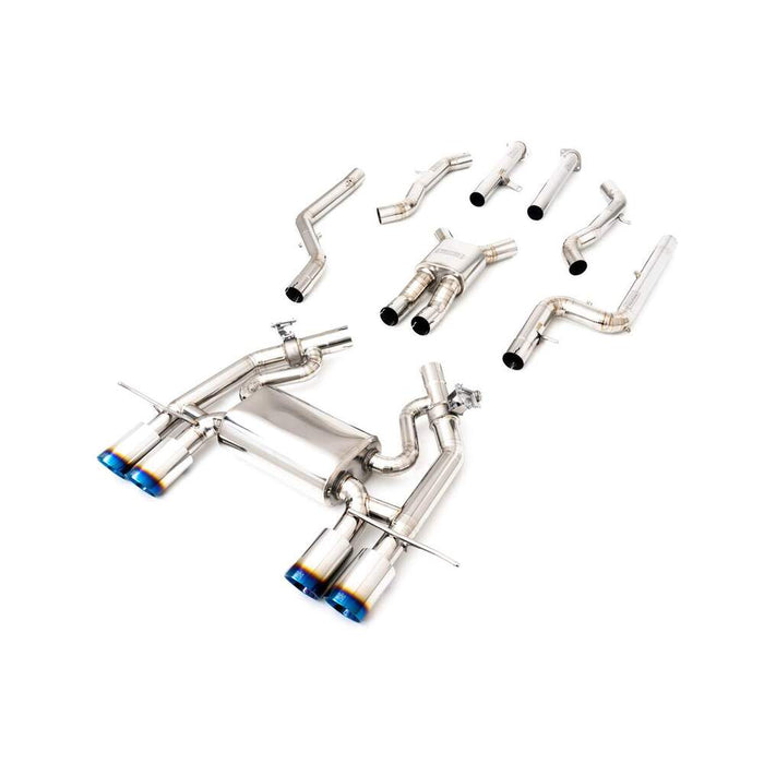Armytrix Valvetronic Exhaust System for BMW G87 M2 Titanium (2023-Present) - BMG87K-QT33B