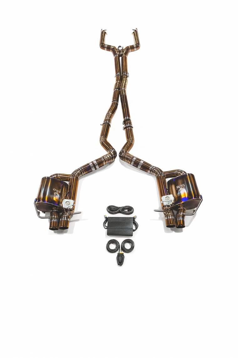 Mercedes W205 C63 / C63s Valved Sport Exhaust System - Valvetronic Exhausts