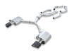 Audi RS5 2.9T valved cat-back exhaust - full system view