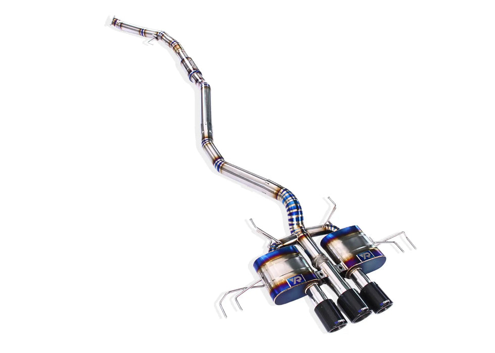 Yonristic Honda Civic Type R FL5 valved exhaust - system detail 9
