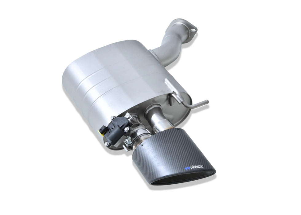 Audi RS5 2.9T exhaust - construction and weld detail