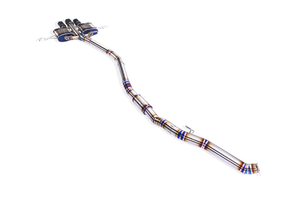 Yonristic Honda Civic Type R FL5 valved exhaust - system detail 11