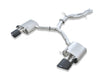 Audi RS5 2.9T exhaust - valved rear mufflers