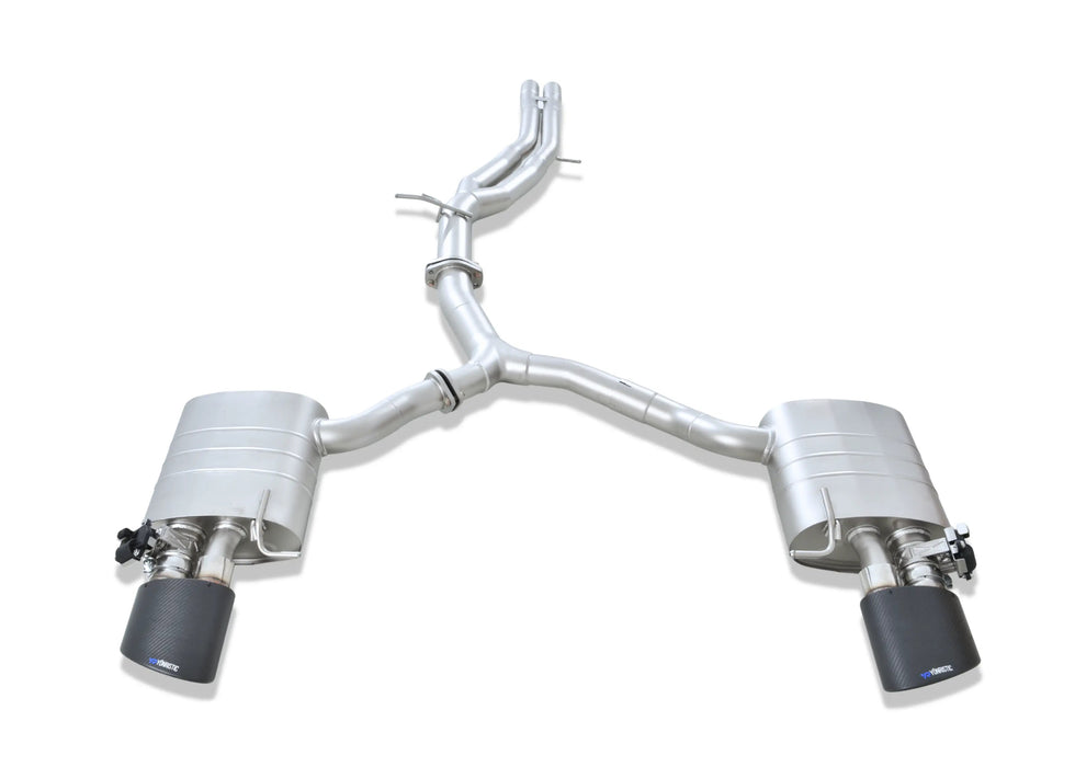 Audi RS5 2.9T exhaust - dual 2.75 inch Y-pipe section