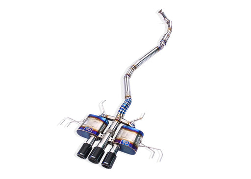Yonristic Honda Civic Type R FL5 valved exhaust - system detail 1