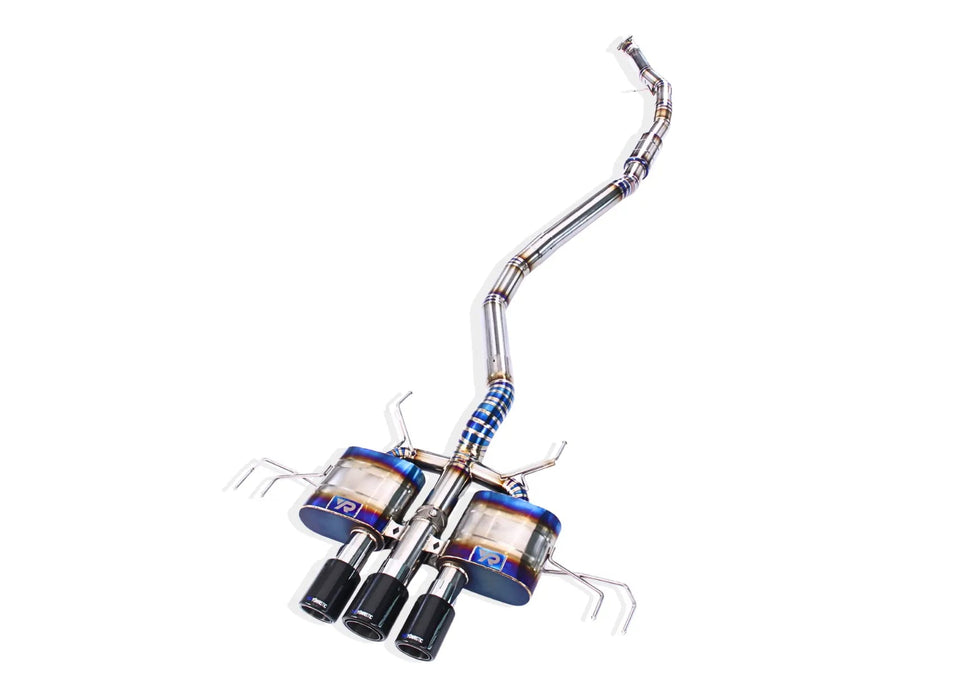 Yonristic Honda Civic Type R FL5 valved exhaust - system detail 1