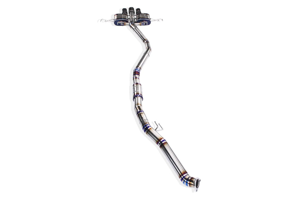 Yonristic Honda Civic Type R FL5 valved exhaust - system detail 12