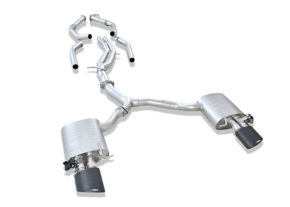 Audi RS5 2.9T exhaust - 3.5 inch stainless midpipe