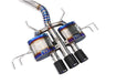 Yonristic Honda Civic Type R FL5 valved exhaust - system detail 2