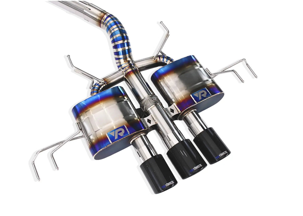 Yonristic Honda Civic Type R FL5 valved exhaust - system detail 2