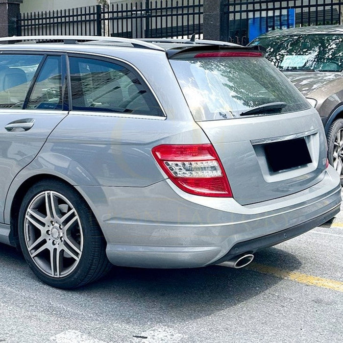 AMG Style Gloss Black Boot Spoiler for Mercedes Benz W204 C Class & C63 Estate 07-14