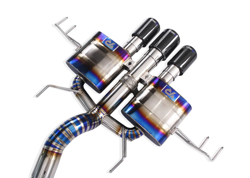 Yonristic Honda Civic Type R FL5 valved exhaust - system detail 5