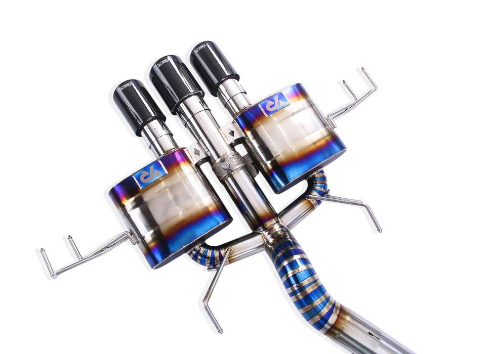 Yonristic Honda Civic Type R FL5 valved exhaust - system detail 6