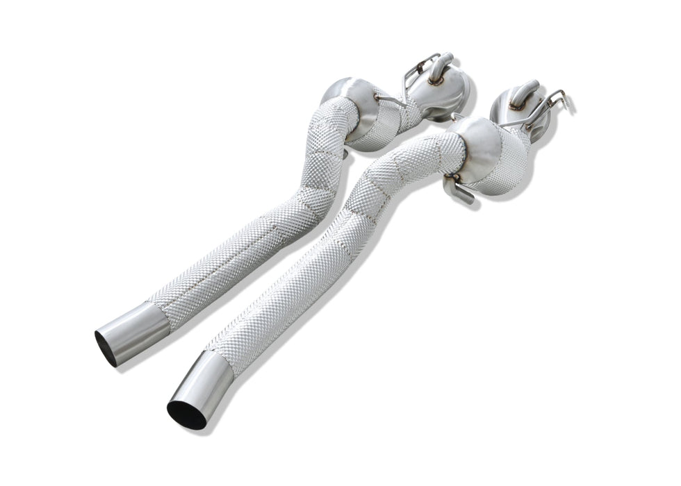 Ferrari 12Cilindri MaxFlow front pipes for F167 6.5L V12