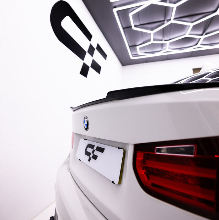 V Style Gloss Black Boot Spoiler for BMW 3 Series F30 F80 Saloon inc M3 12-19