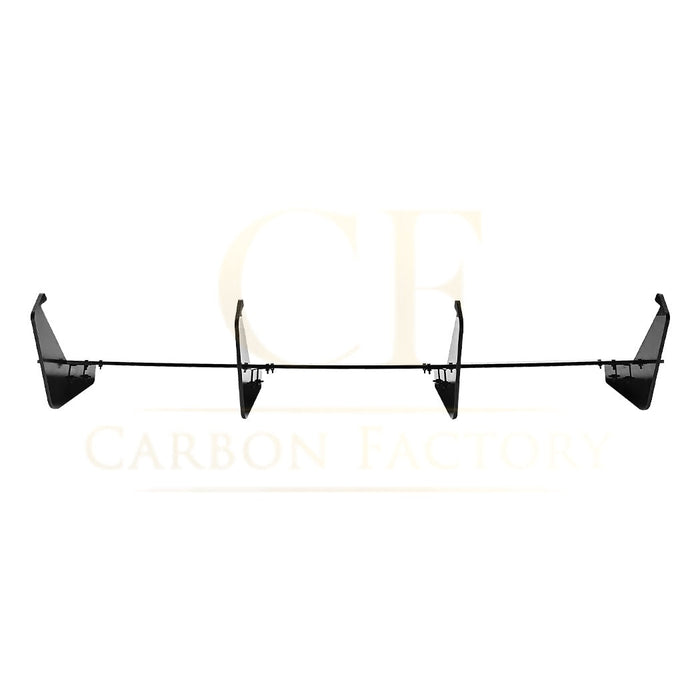 PSM Style Gloss Black Rear Diffuser for Audi B8.5 A4 S Line 13-15