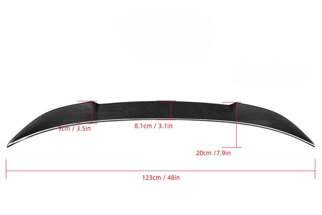 CS Style Pre-preg Carbon Fibre Boot Spoiler for BMW G20 3 Series G80 M3 G28 i3 19-Present
