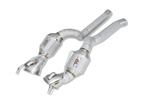 Ferrari 12Cilindri MaxFlow Performance Cats / Front Pipes - Yonristic Performance