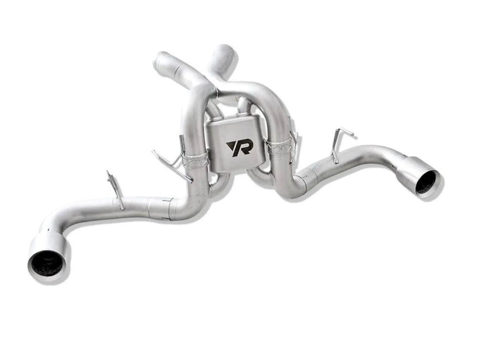 Yonristic McLaren 570 extended X-pipe exhaust - exhaust tip detail