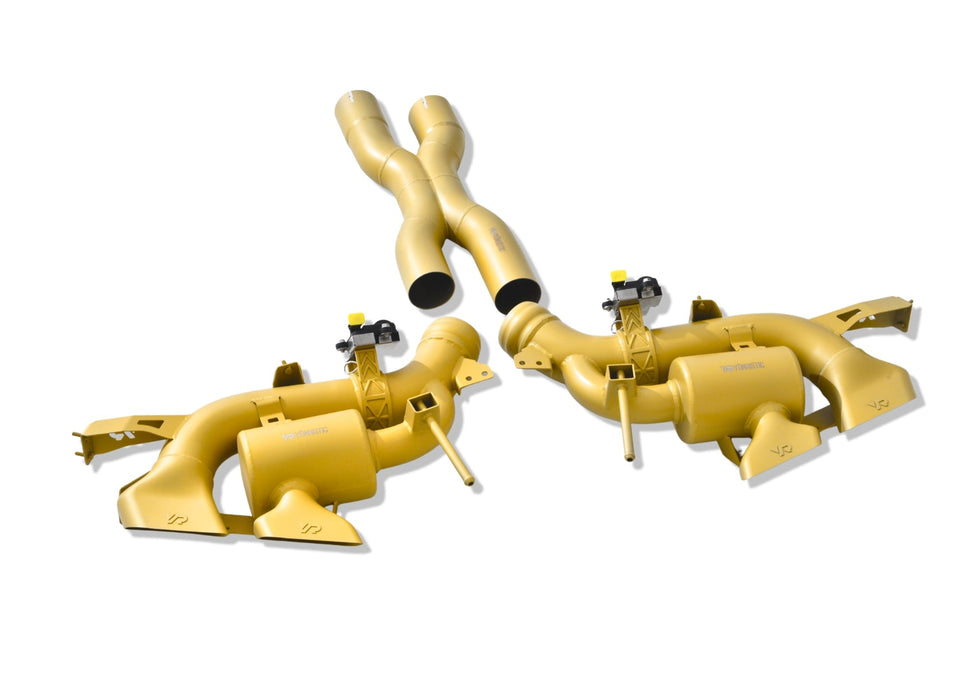Ferrari 12Cilindri VANTA Edition exhaust - extended X-pipe architecture