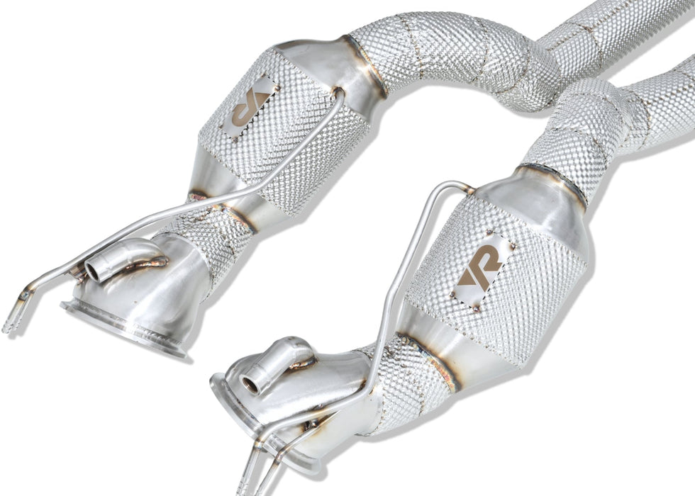 Ferrari 12Cilindri MaxFlow front pipes - external heat shielding
