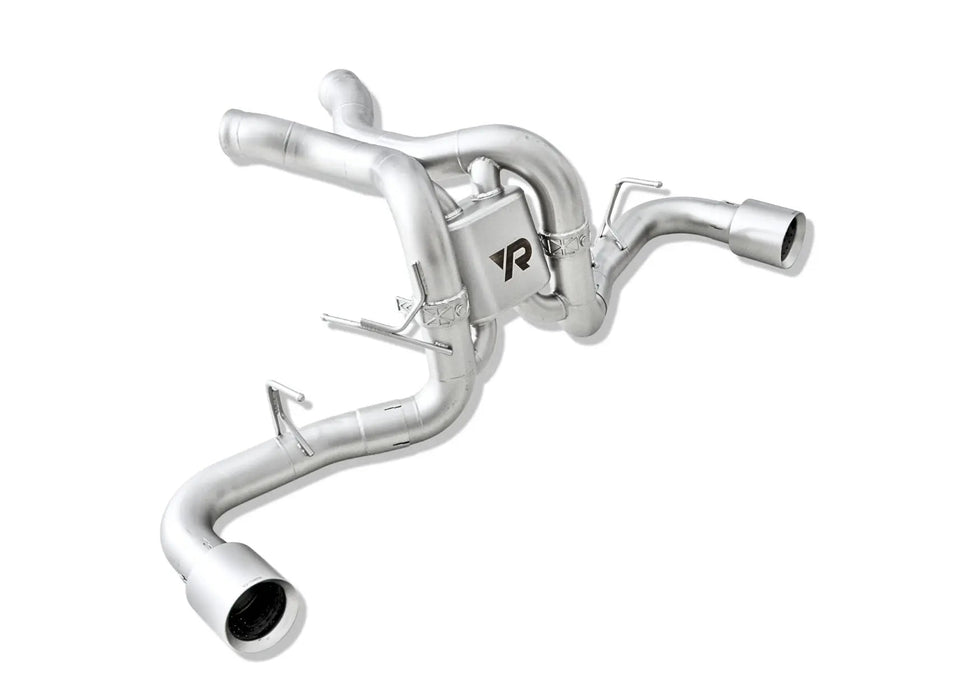 Yonristic McLaren 570 extended X-pipe exhaust - flange and connection detail