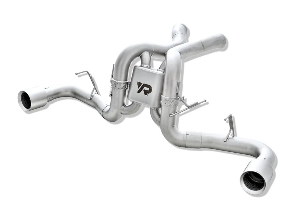 Yonristic McLaren 570 extended X-pipe exhaust - remote valve control hardware