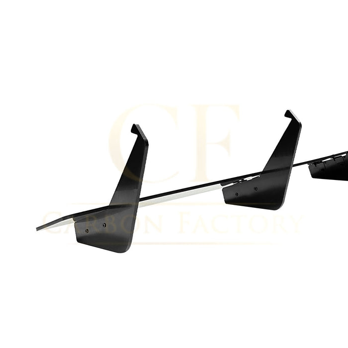 PSM Style Gloss Black Rear Diffuser for Audi B8.5 A4 S Line 13-15