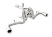 Yonristic McLaren 570 extended X-pipe exhaust - muffler section detail
